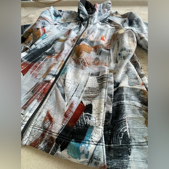 Art Simply by Dolcezza "Kamiros" Jacket Size Medium Art to Wear - Picture 5 of 12